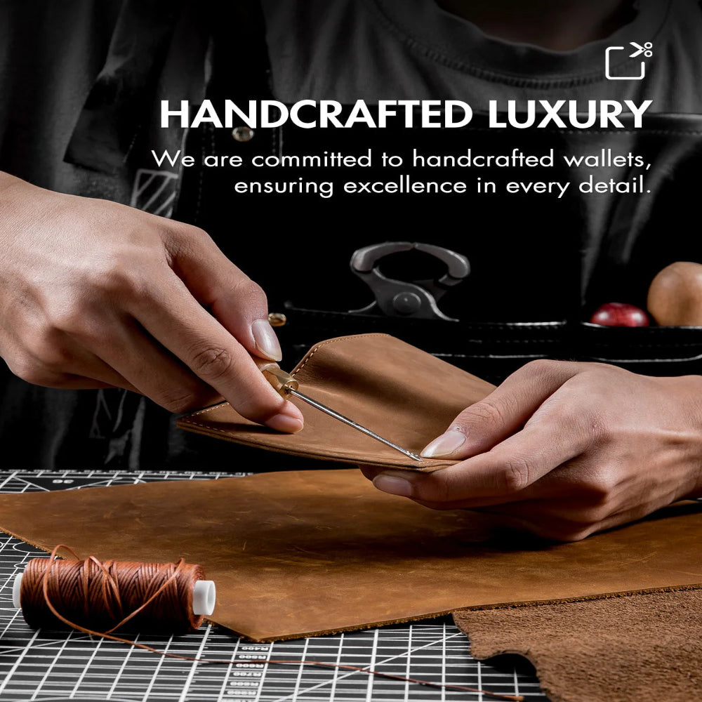 NOVLIM Slim Magnetic Trifold Pop up Card Holder With ID Window